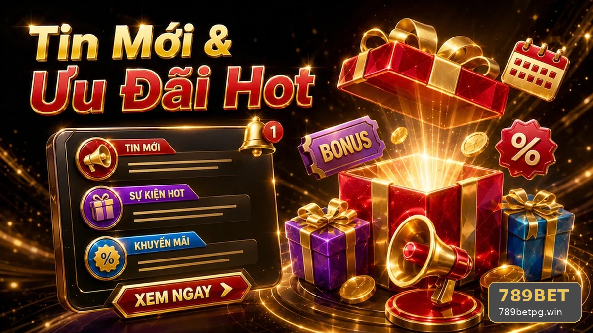 Gộp hai gói ưu đãi cùng lúc: Cách xử lý điều kiện nhận thưởng 789BET