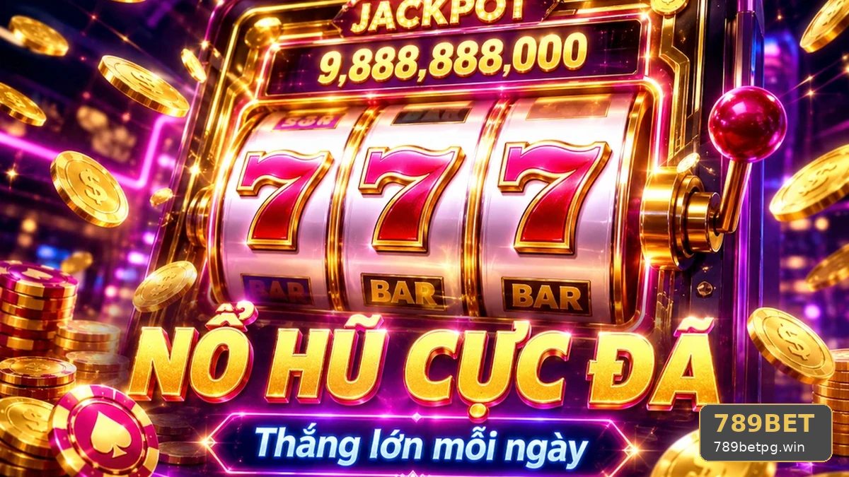 Vệt sáng loang quanh thanh jackpot: Kinh nghiệm đọc slot tại 789BET