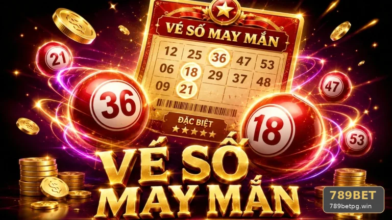 Dải số nhấp nháy trên bảng kết quả xổ số 789BET: Lát cắt giao diện